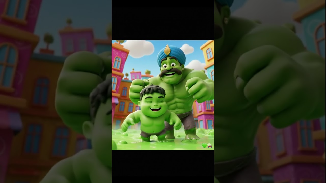 hulk ka bacha chota hulk re