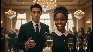 988. Love at first sight! Korean Mafia Boss enchanted by Black Waitress working for her tuition