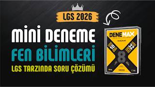Fen Bilimleri | LGS Tarzında Soru Çözümü #8sınıf #LGS2026