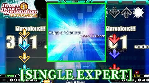 【DDR ULTRAMIX4】 Edge Of Control / Jondi & Spesh [SINGLE EXPERT] 譜面確認＋Clap