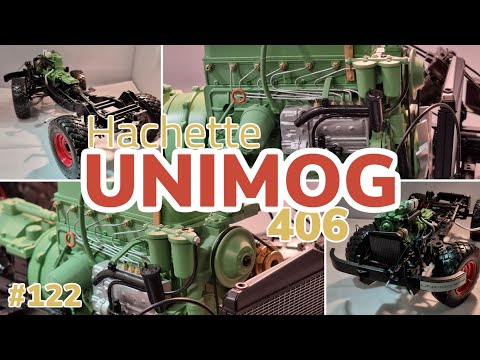 UNIMOG 406  Liebhaber - Perfekt in  1:8 von HACHETTE . - Was ein großer Kasten - #Vlog #122