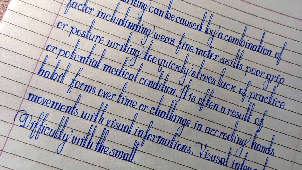 Unique handwriting skills | handwriting practice fast and beautiful | how to write fast