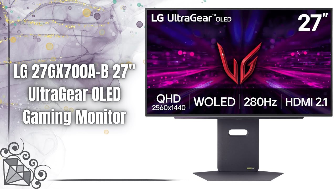 LG 27GX700A-B Review | 280Hz OLED UltraGear MONSTER! - YouTube