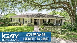 402 Live Oak Drive video tour