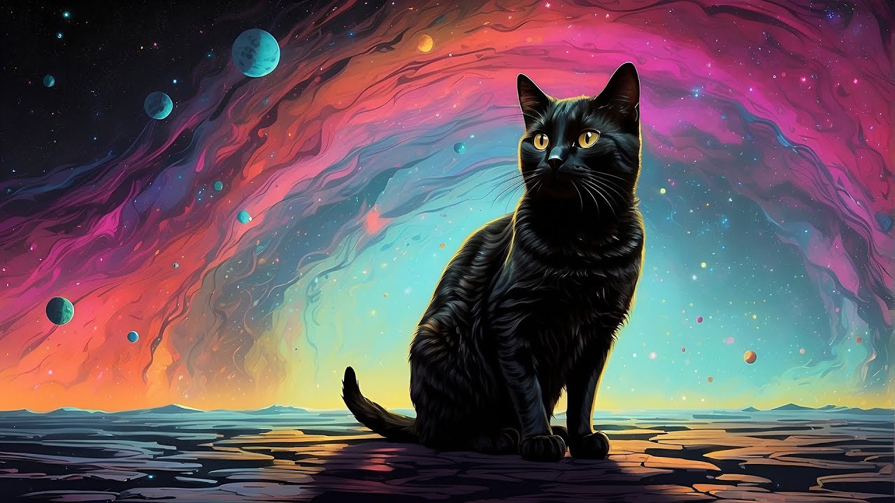 Cosmic Cat Dreams 🌌 Chill Lofi for Studying & Relaxation - YouTube