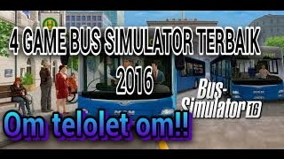 4 GAME bus simulator terbaik 2016. screenshot 2