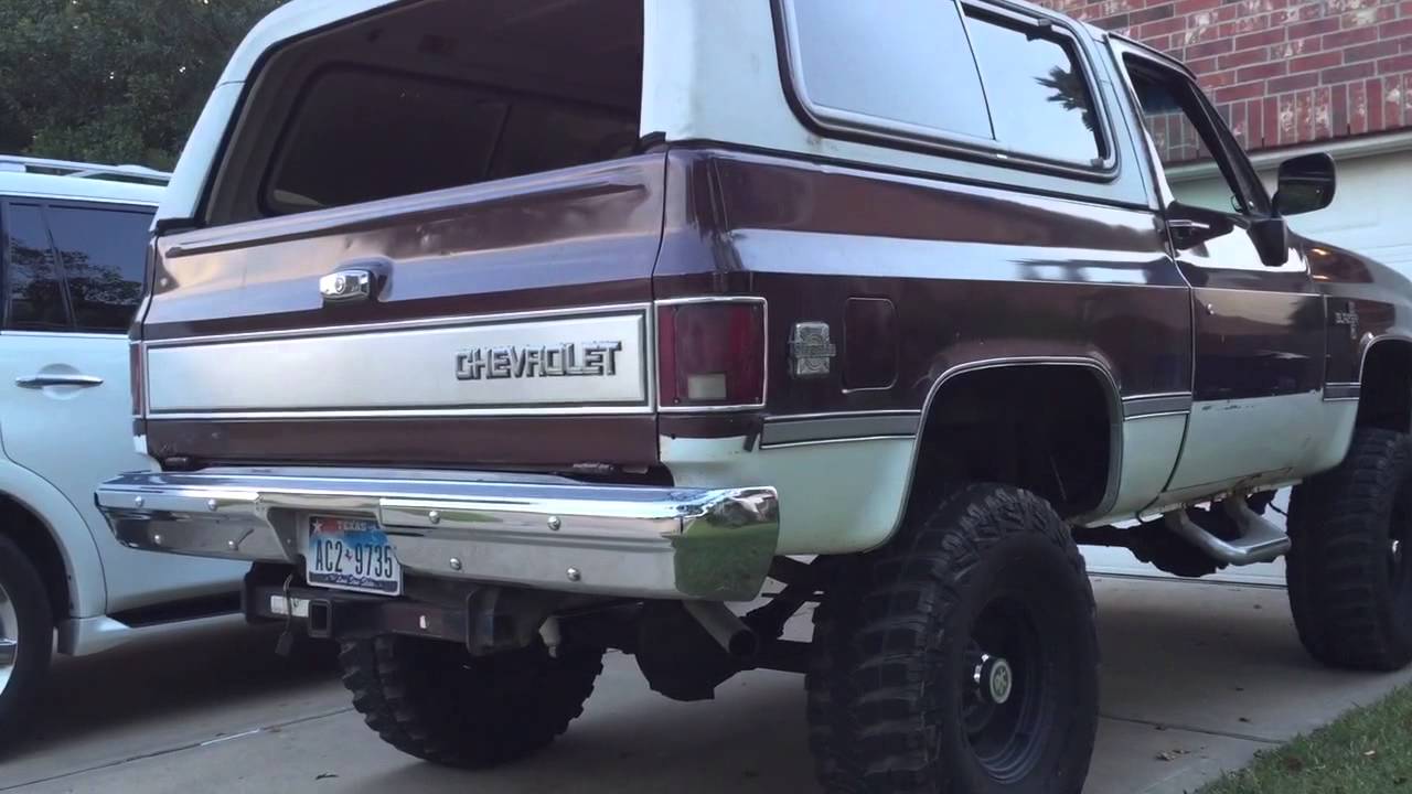 83 K5 Blazer W Fresh Heads And Cam Lq9 60 Le Motor Youtube