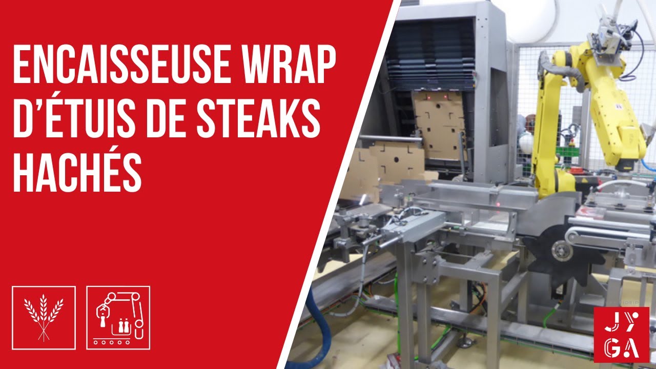 Encaisseuse wrap d’étuis de steaks | JYGA