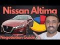 Altima Inventory is STACKED compared to Accords and Camrys (Car Negotiation Review)