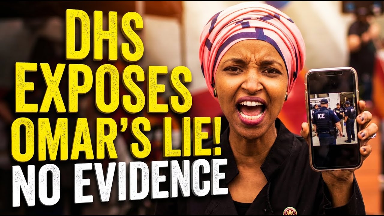 ILHAN OMAR TOTALLY EXPOSED IN ICE FABRICATION - DHS Receipts Crush Claims!