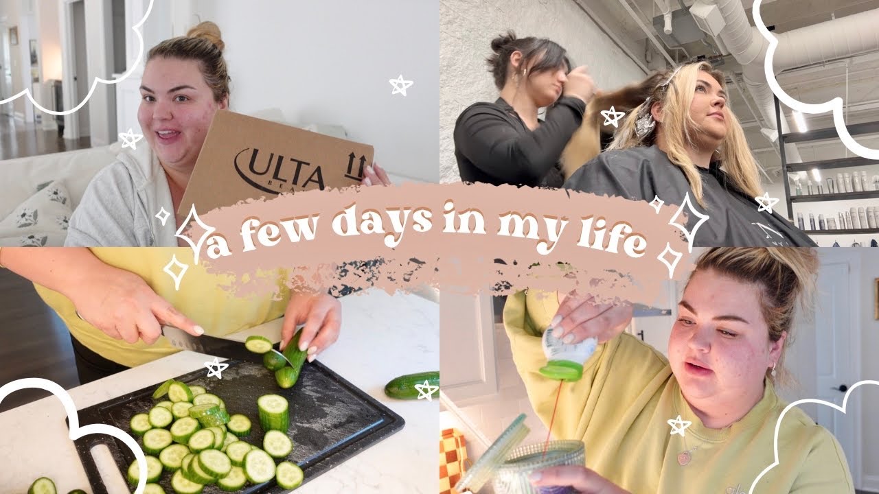 blonde refresh, at home matcha + ulta haul | vlog