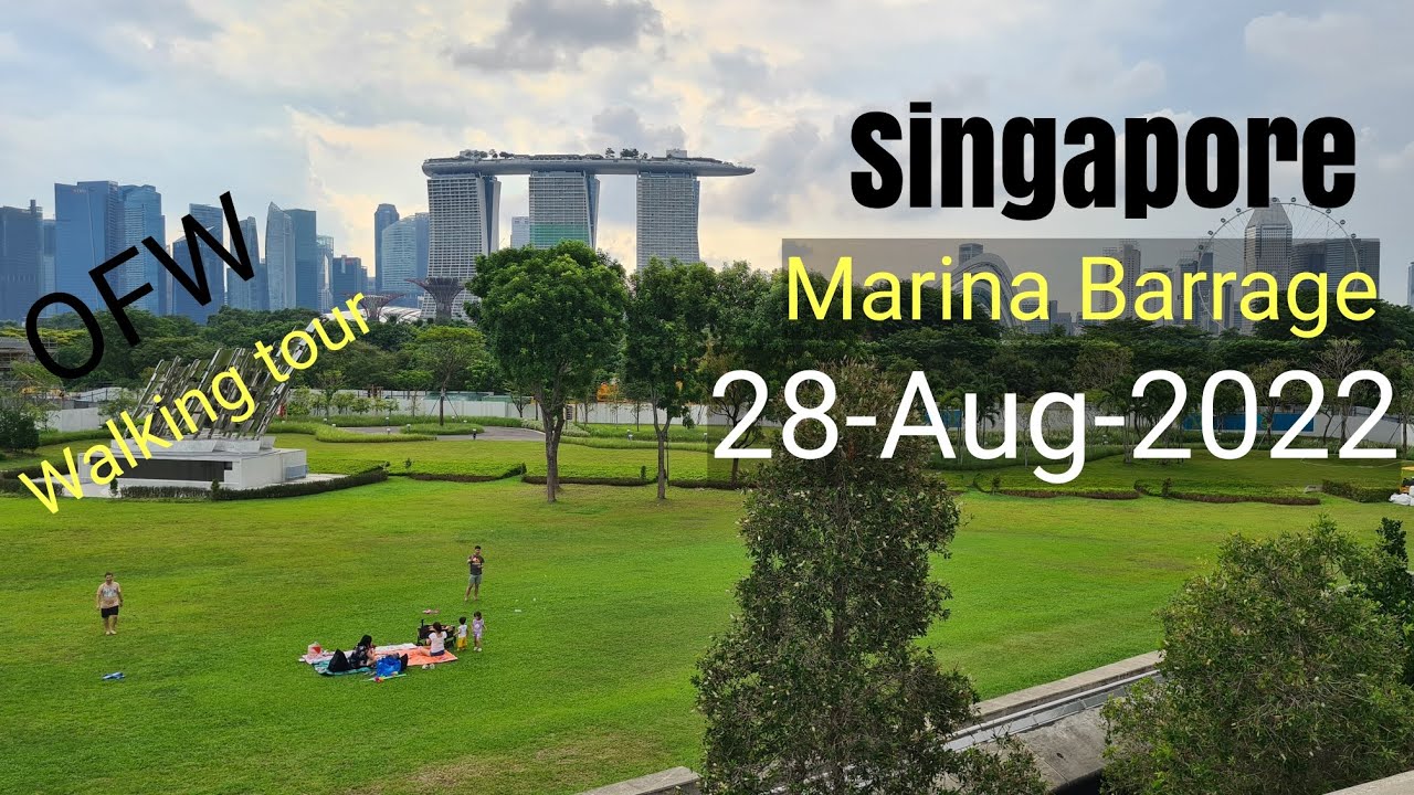 Singapore Kite Day at Marina Barrange | 2022 Kite Flying | Walking tour