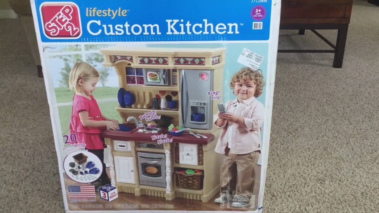 Step 2 Lifestyle Custom Kitchen Playset Assembly YouTube