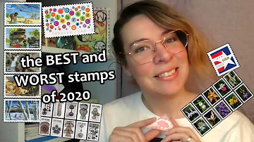 2020 Stamp Review: BEST and WORST stamps! || Philatelythings Unscripted