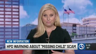"Missing Child" Scam