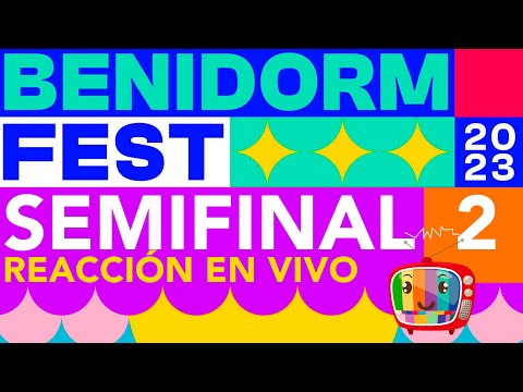 BENIDORM FEST Semifinal 2 live reaction with EDU and ABY