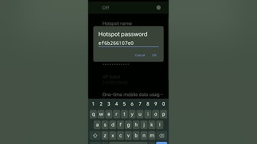 How to set hotspot password? #shorts #hotspot #video #tech