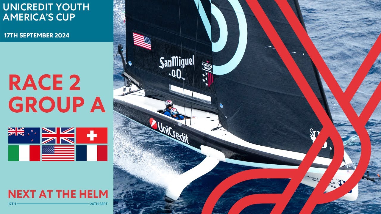UniCredit Youth America's Cup Day 1 - Group A - Race 2 - Full Race
