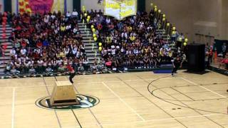 Free Running Performance - Murrieta Mesa High School Pep Rally