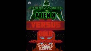 Alien X (Ben 10 Omniverse) VS GOLB (Adventure Time) #debate #debates #yt #ytshort #ytshorts #fyp
