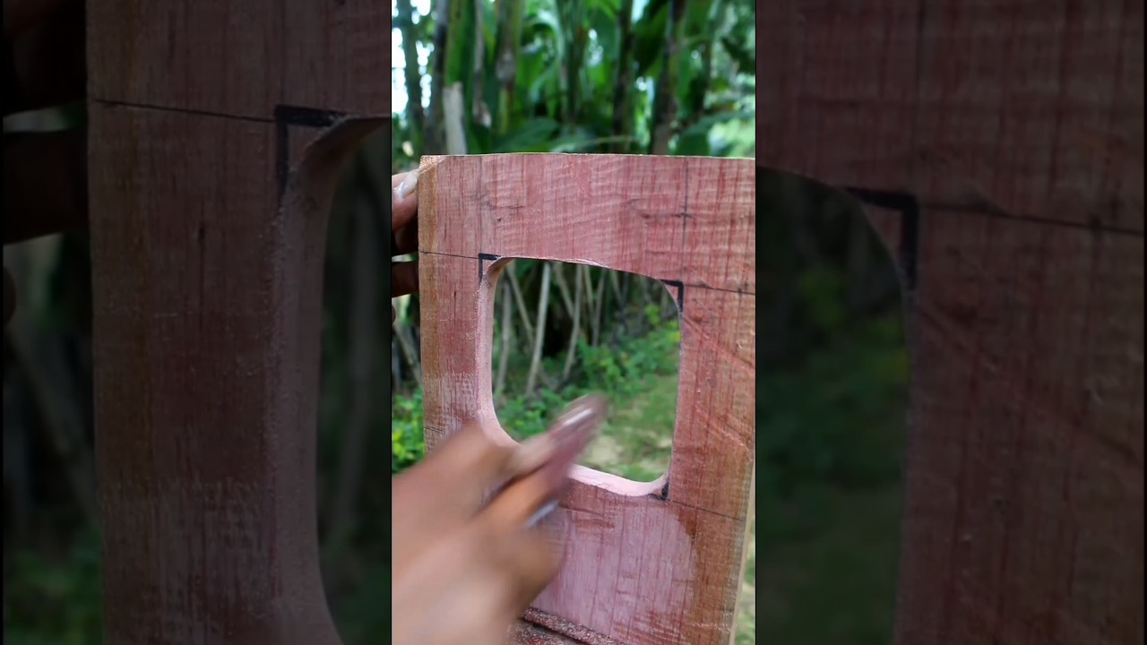 How To Make Play button From Wood,Easy to make -DIY 