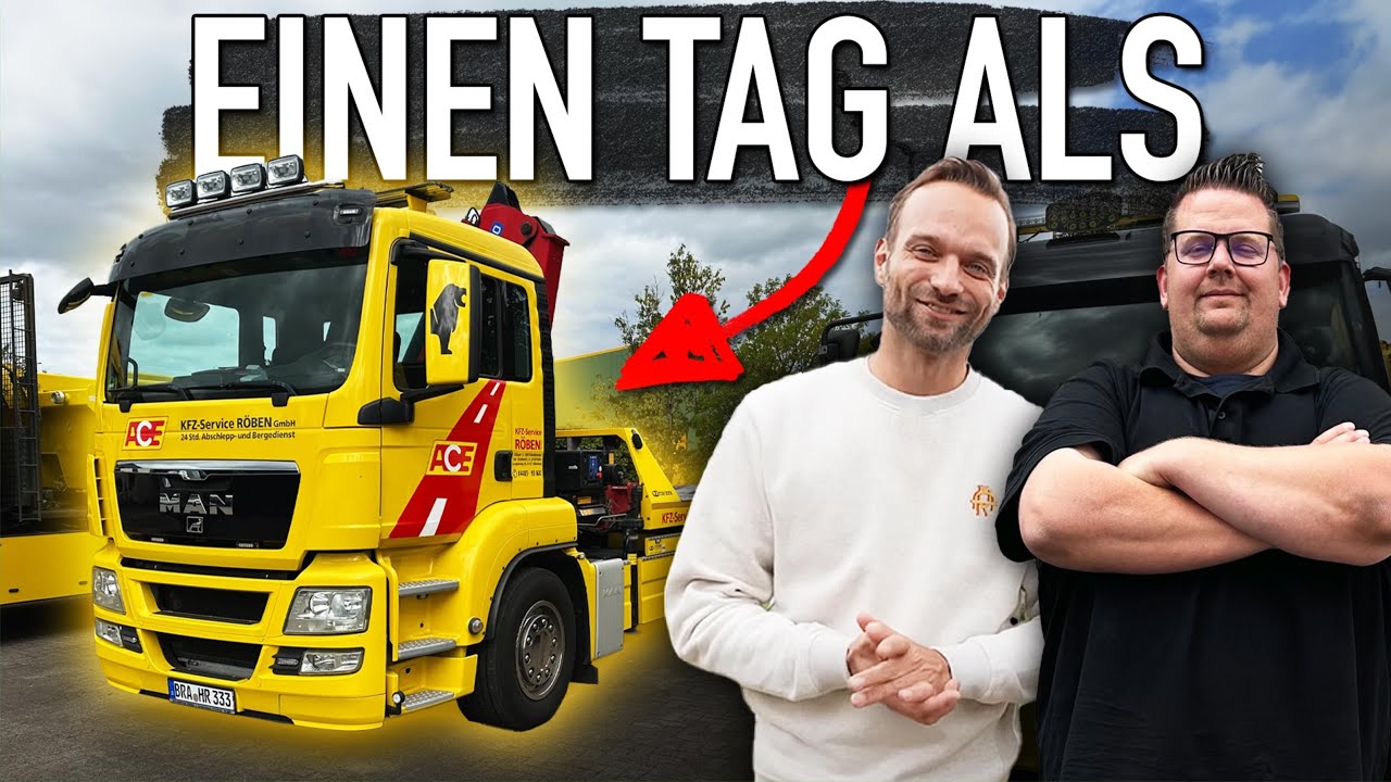 1 TAG als PANNENHELFER - Schrauben, Schleppen, Seelsorgen!