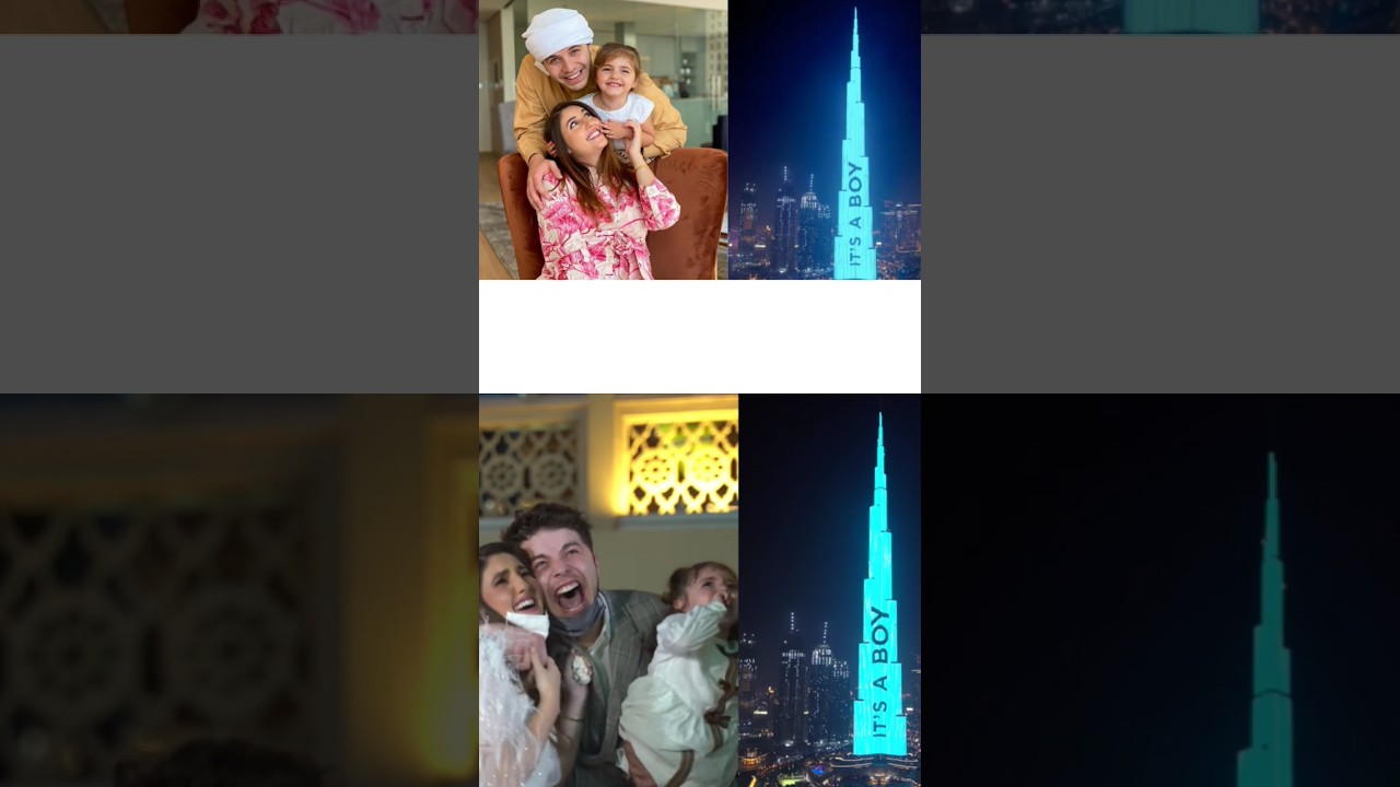 Couple Pays $95,000 for Burj Khalifa Gender Reveal 