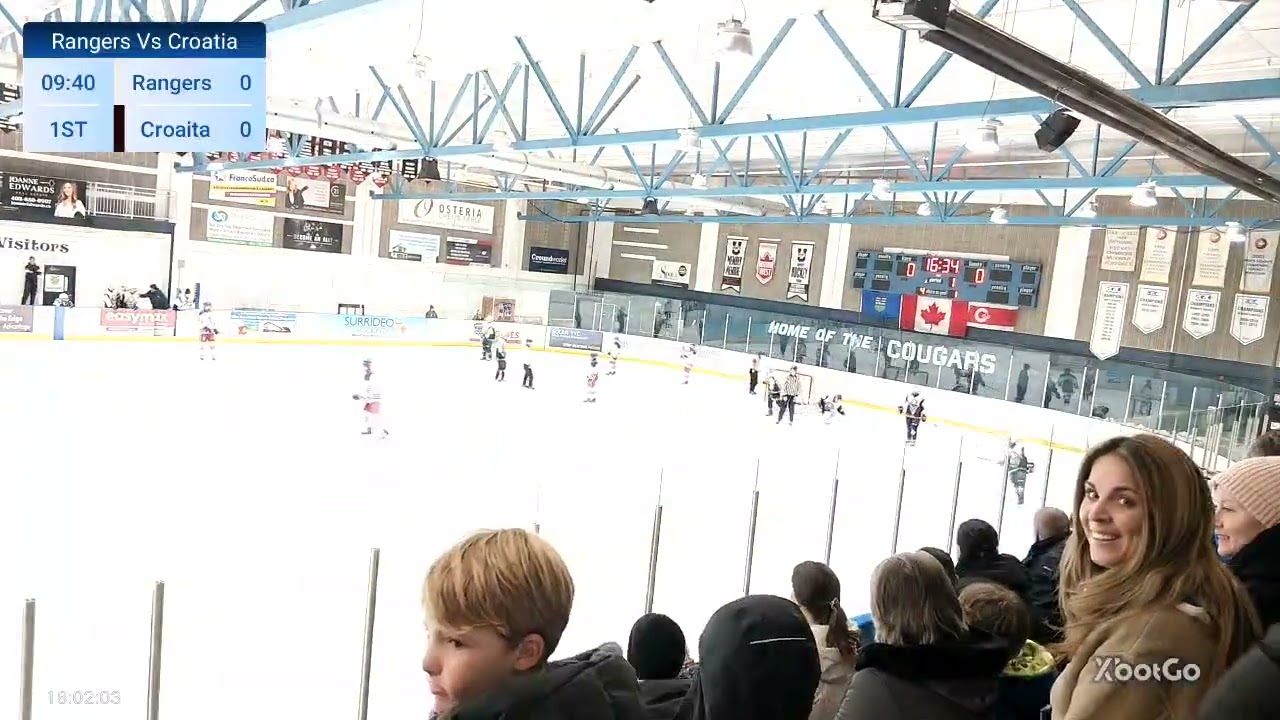 Rangers VS Croatia  1st Period Feb 21st 2026