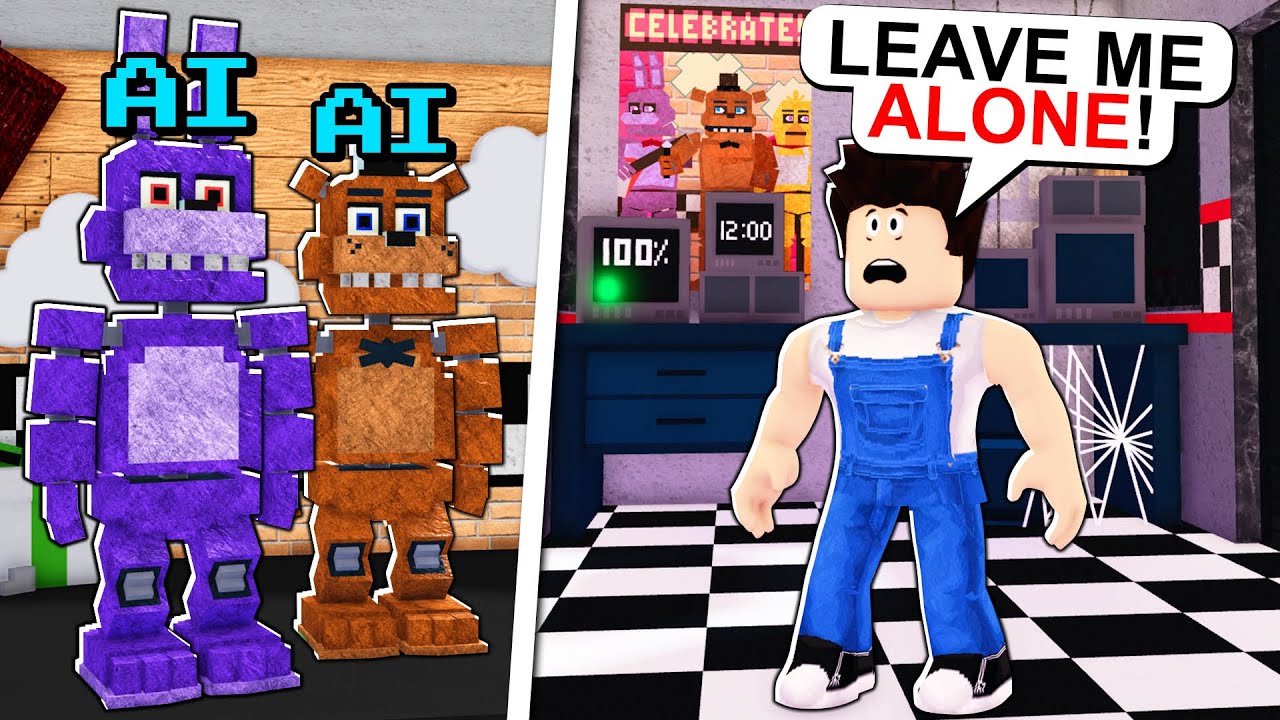 WORKING AI JUMPSCARE ROBOTS IN Build a Boat! *Five Nights At Freddy's*