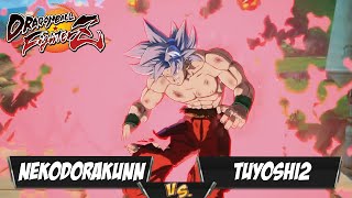 NekoDoraKunn(UI Goku/Beerus/Android 21) Fights Tuyoshi2(Gotenks/Bardock/UI Goku)[DBFZ PS5]