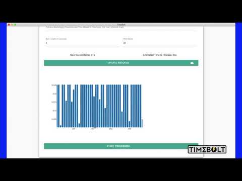 TimeBolt Tutorial - Delete Silence & Dead Air from Video / MP3