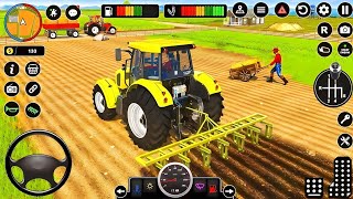 Modern Tractor Farming Driving Simulator 3D - New Tractor Games - Android  Gameplay screenshot 3