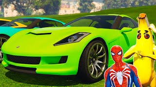 GTA 5 Crazy Ragdolls | Spiderman On Rainbow Spiders Bridge (Spiderman Fails Shark Jumps)