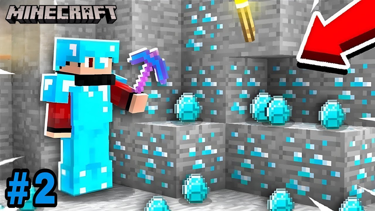 Finally Found Diamonds in Minecraft - Minecraft 1.19 Gameplay in Hindi ...