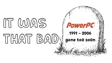The Rise and Sharp Decline of PowerPC #apple #technology #history