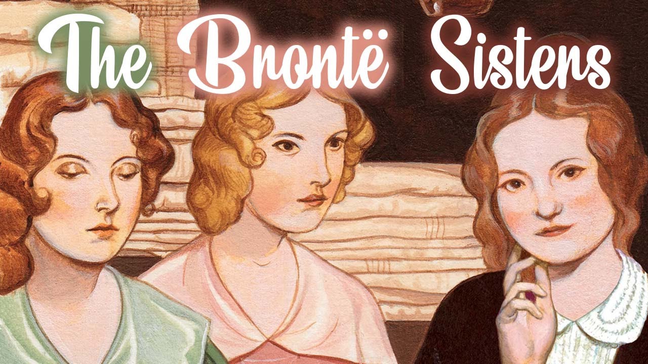 Bronte sisters. Сестры Бронте фон презентации. Channeling org