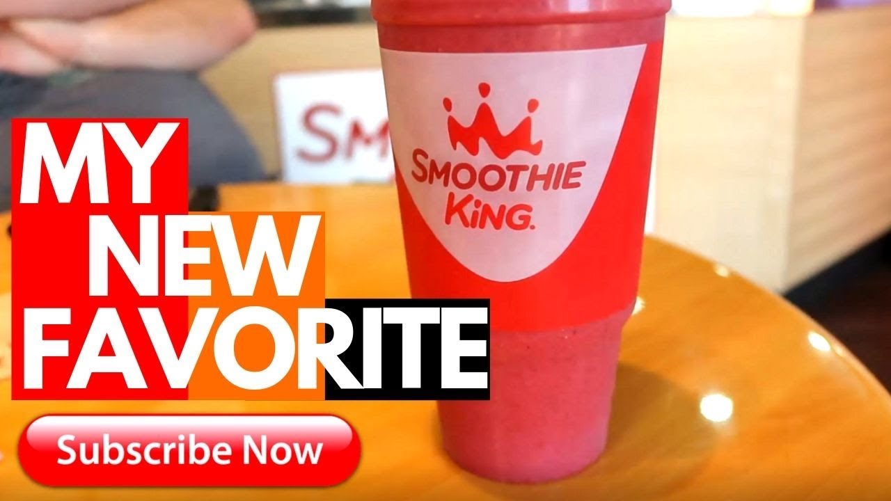 Smoothie King Best Smoothie I've Had Las Vegas YouTube