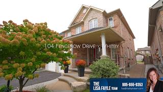 Lisa Fayle Just Listed | 104 Fencerow Dr, Whitby | Whitby Homes For Sale