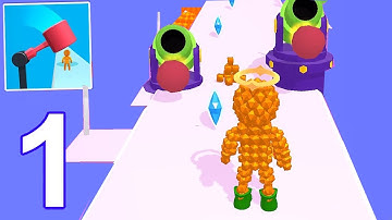 Pixel Rush Max Level   All Levels Gameplay iOS & Android Walkthrough Part - 1