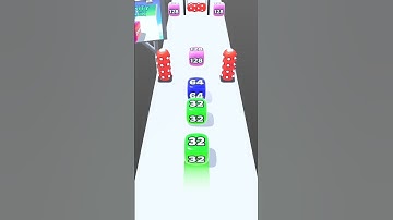 Jelly Run 2048 Gameplay #androidgame #iosgameplay #shorts