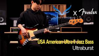 조건희 (Nathan) - Fender USA American Ultra II Jazz Bass-Ultraburst Demo