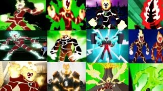 Ben 10: All Every Version Heatblast (2005-2022)