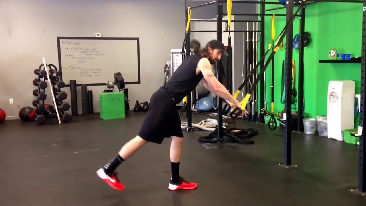Suspension Trainer Single Leg Deadlift N8 Training Systems YouTube