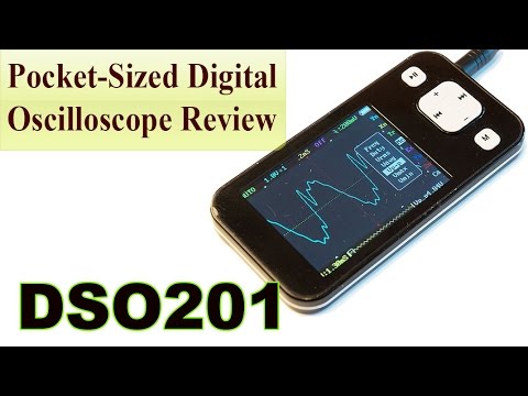 Revista del osciloscopio de bolsillo DSO Nano DSO201 - ToolBoom