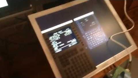 Old video of my FMC/CDU