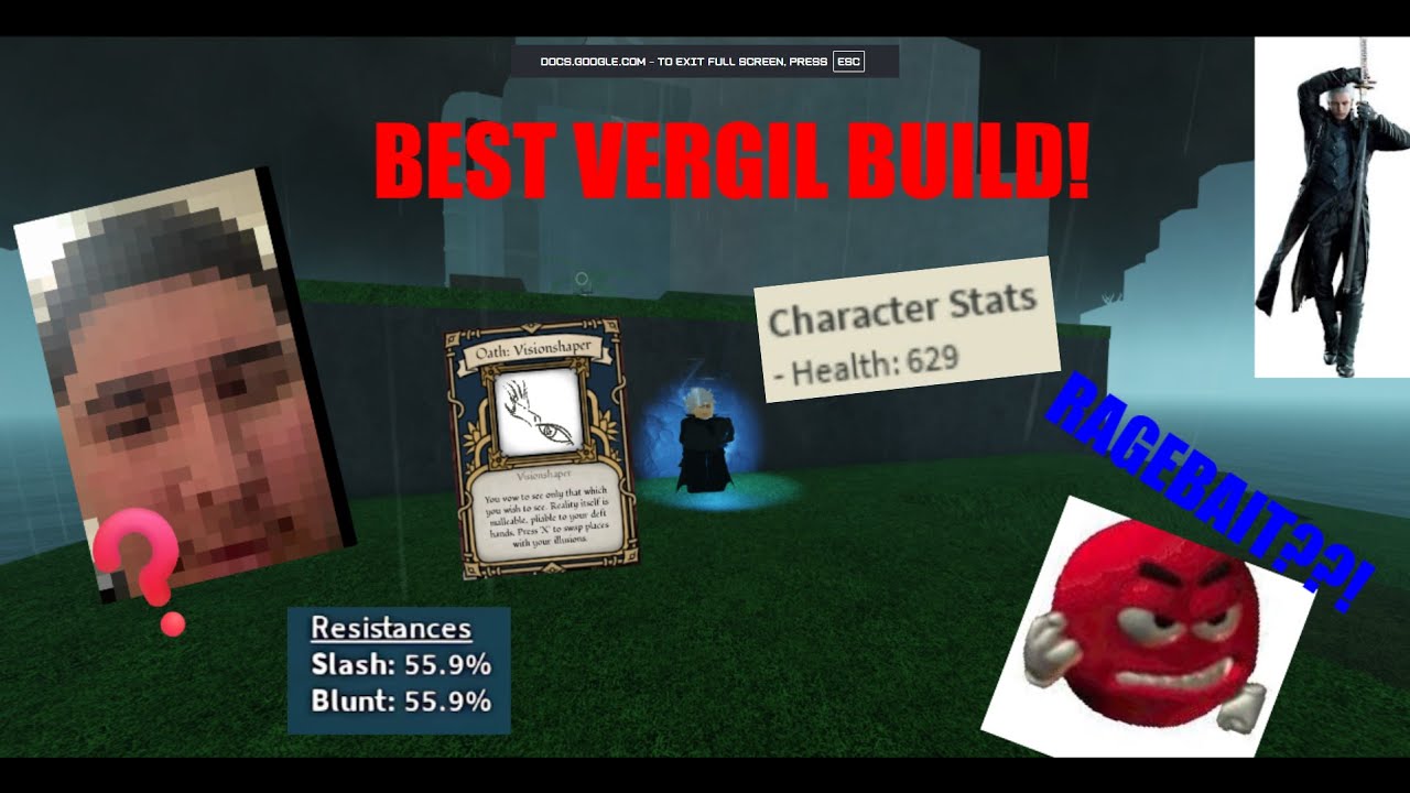 ЛУЧШАЯ СБОРКА VISONSHAPER И SHATTERED KATANA | Deepwoken