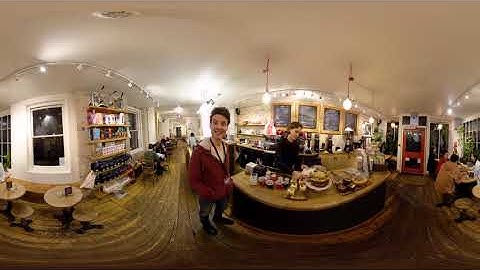 360° Speaking Video: Cafe scene