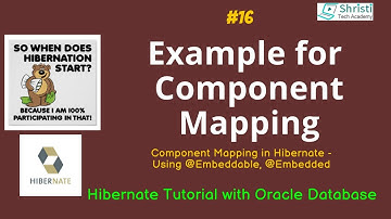 Hibernate Tutorial for beginners | Hibernate Full course - Mapping Associations - Component Mapping