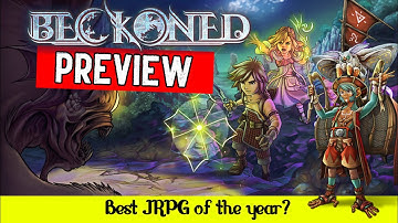 Could BECKONED Prototype be the best JRPG of the year? (Preview of Handcrafted Epic Adventure)