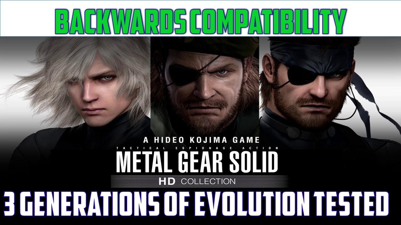 Metal Gear Solid HD: Backwards Compatibility Analysis | PS2-XBOX-XB1-X1X -  YouTube